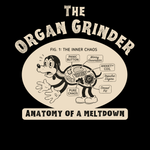 The Organ Grinder Retro Anatomy T-Shirt Vintage 1930s Cartoon Dog Meltdown Graphic Tee - Guilty Kick Apparel