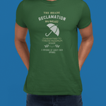 The Shade Reclamation Bureau "Throw Maximum Shade" Vintage Graphic T-Shirt, The Brand New Vintage Sunbaked Collection - Guilty Kick Apparel