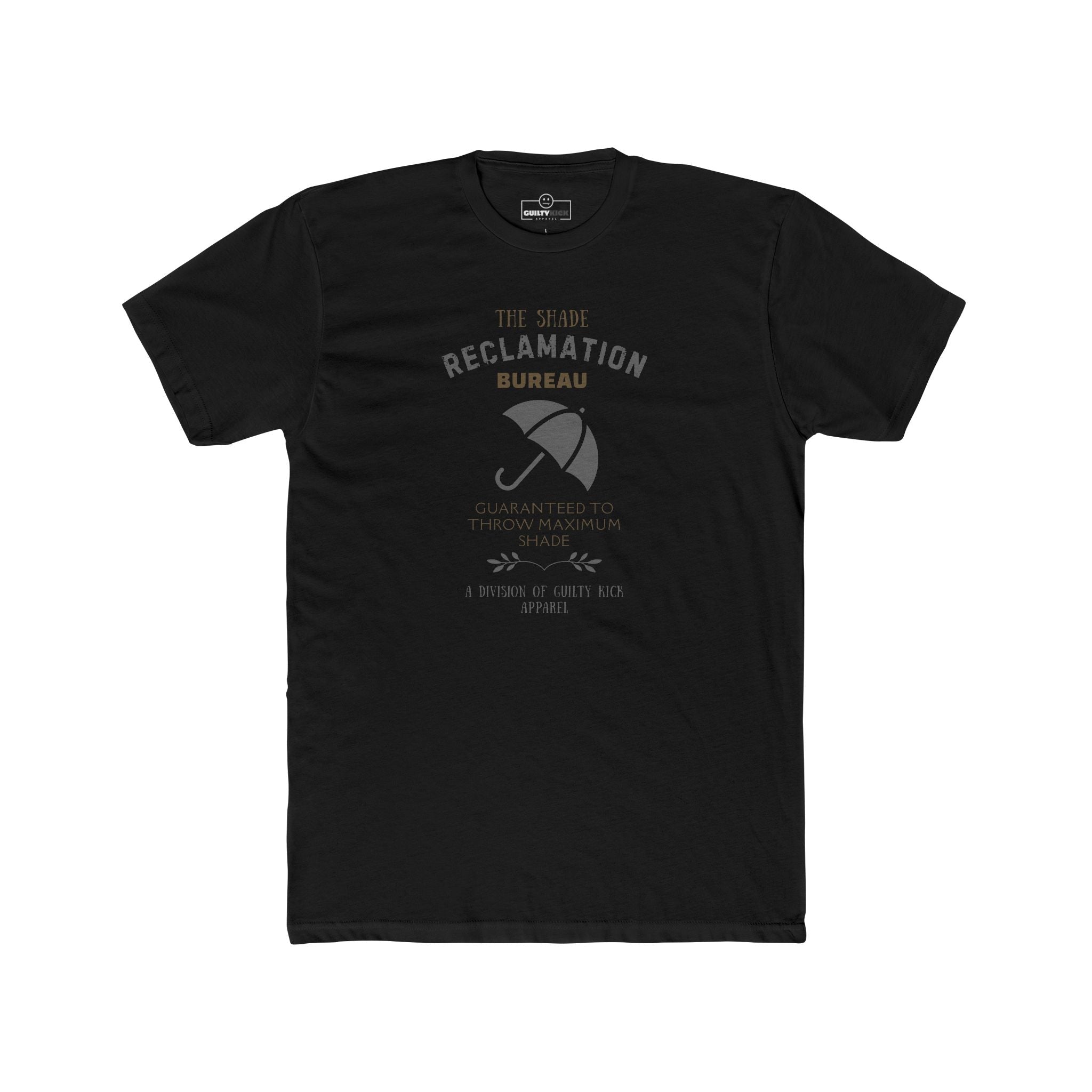 The Shade Reclamation Bureau "Throw Maximum Shade" Vintage Graphic T-Shirt, The Brand New Vintage Sunbaked Collection - Guilty Kick Apparel