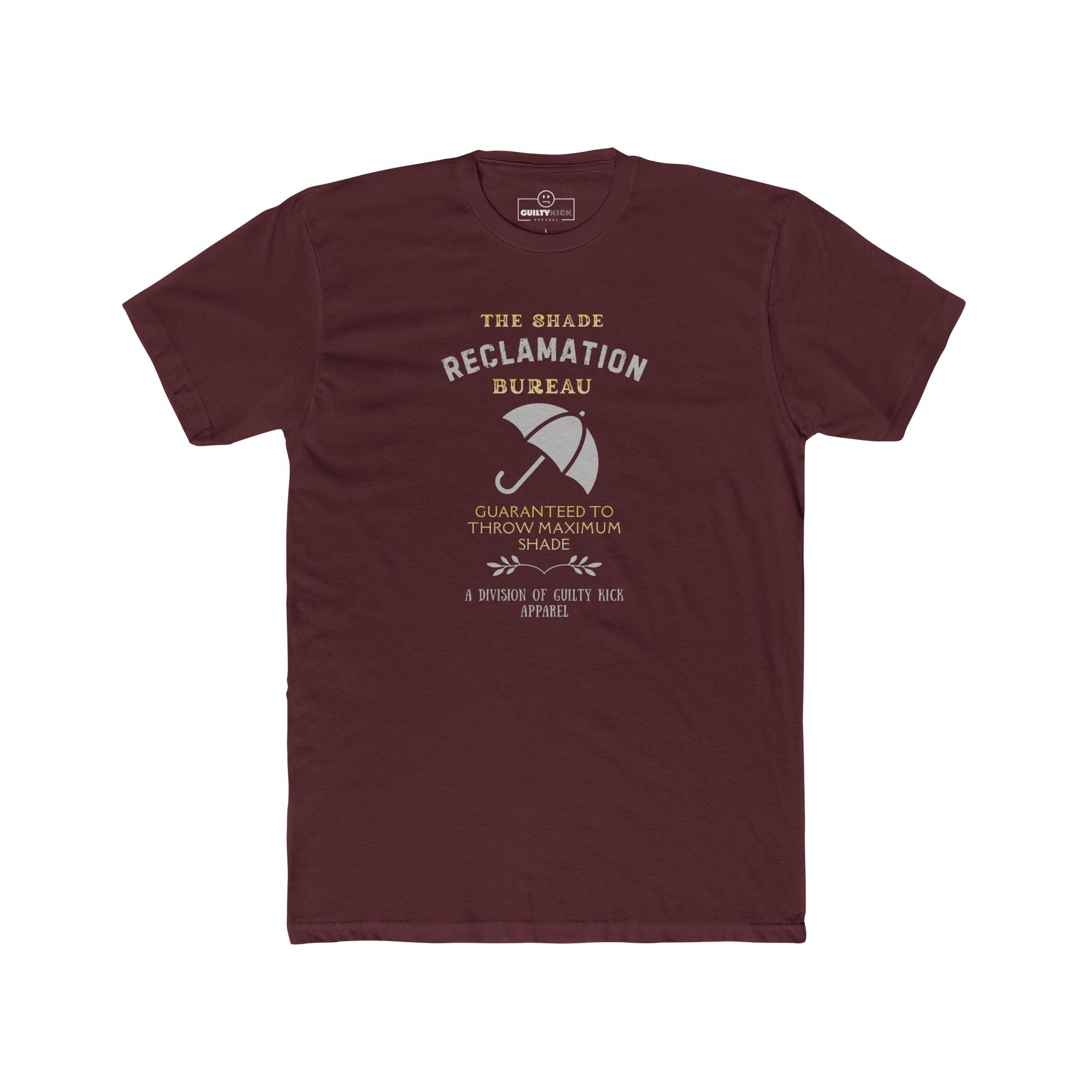 The Shade Reclamation Bureau "Throw Maximum Shade" Vintage Graphic T-Shirt, The Brand New Vintage Sunbaked Collection - Guilty Kick Apparel