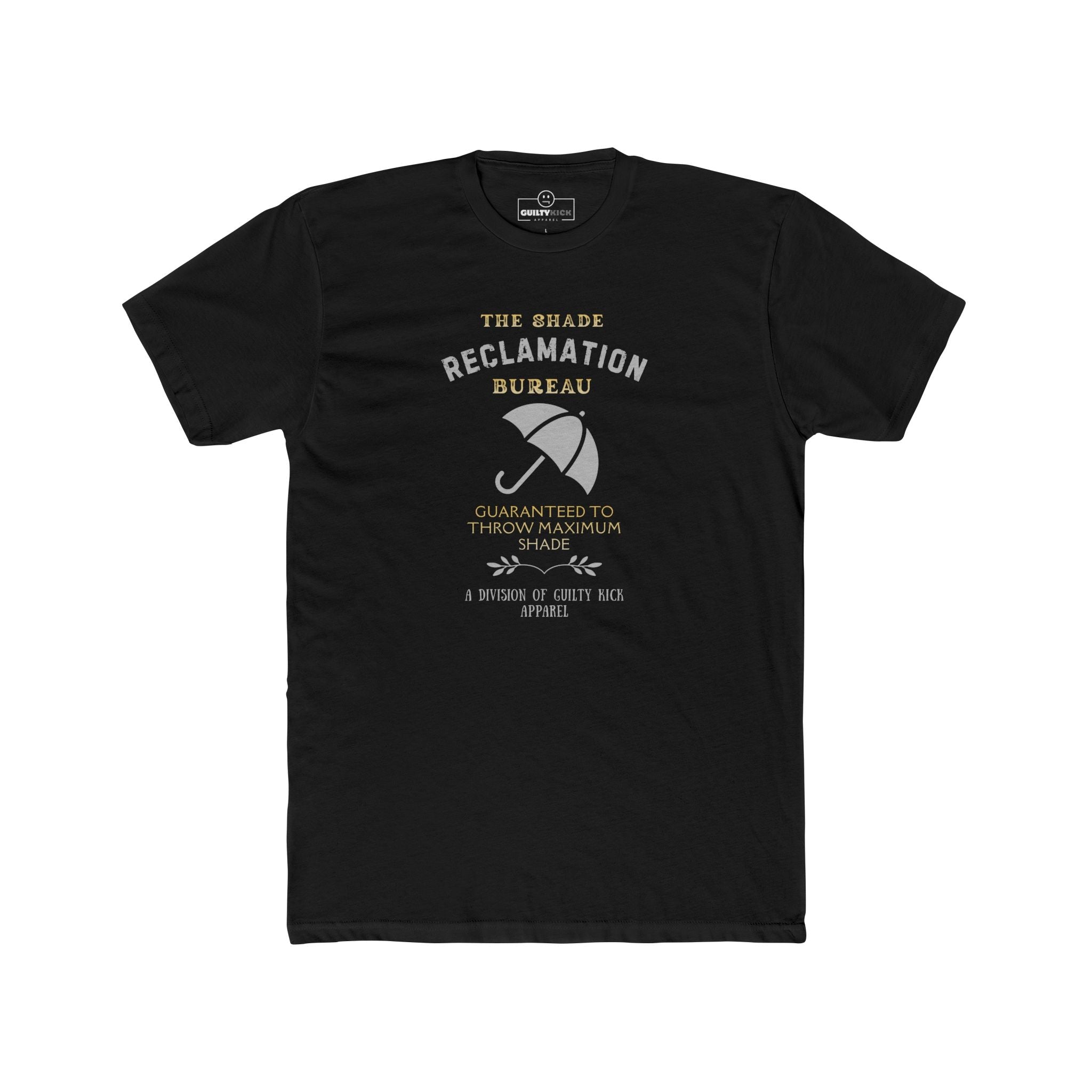 The Shade Reclamation Bureau "Throw Maximum Shade" Vintage Graphic T-Shirt, The Brand New Vintage Sunbaked Collection - Guilty Kick Apparel