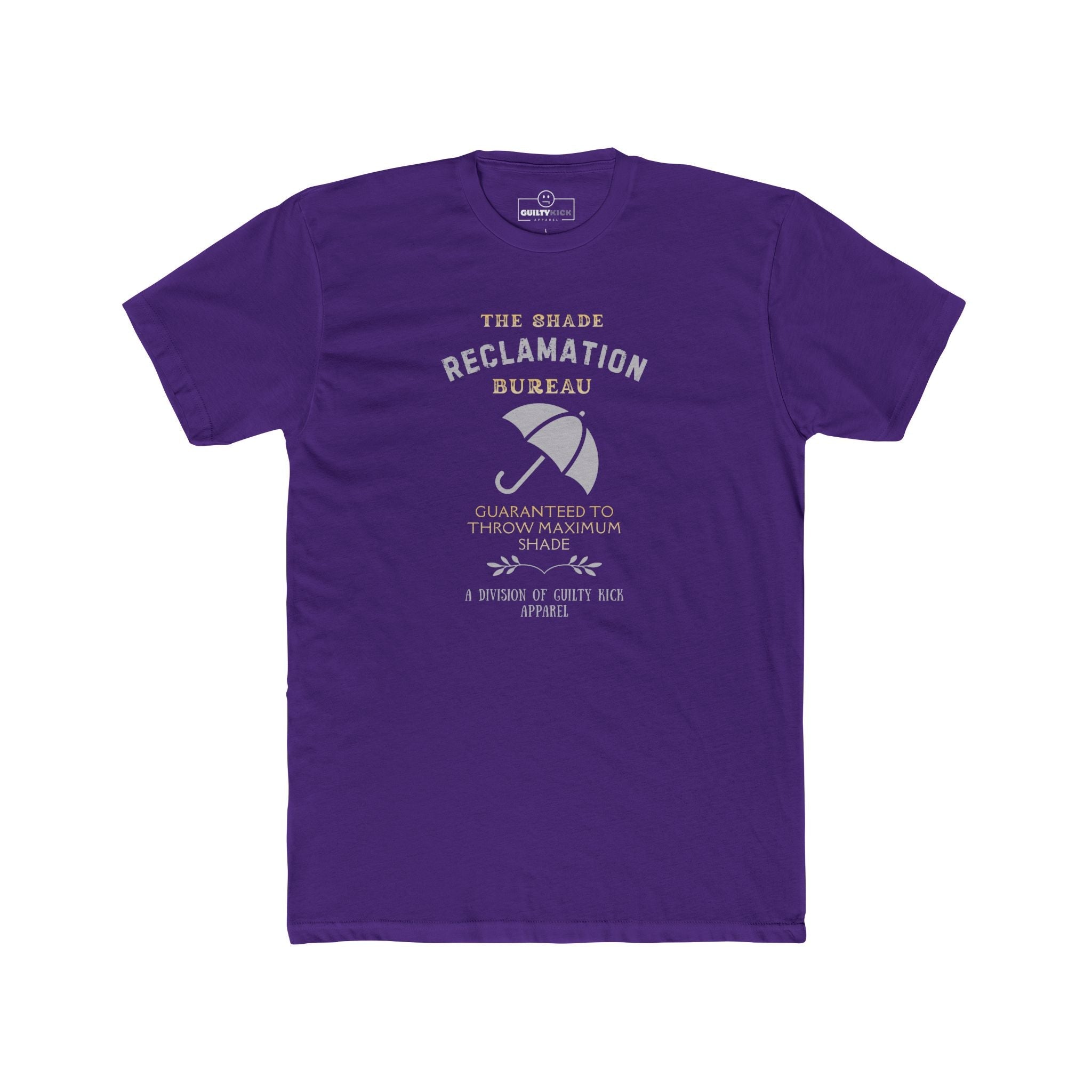 The Shade Reclamation Bureau "Throw Maximum Shade" Vintage Graphic T-Shirt, The Brand New Vintage Sunbaked Collection - Guilty Kick Apparel