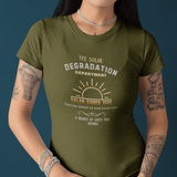 The Solar Degradation Department "Solar Cured Tees" Vintage Graphic T-Shirt, The Brand New Vintage Sun-Baked Collection - Guilty Kick Apparel