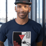 The Texas Triangle Massacre, Funny Minimalist Horror Movie Parody T-Shirt - Guilty Kick Apparel