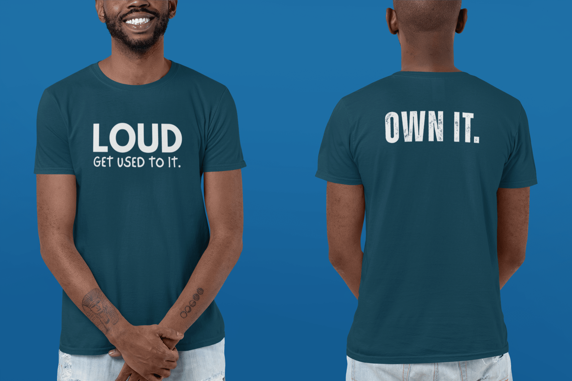 The "Volume Control Is Broken" Identity Tee - Guilty Kick Apparel