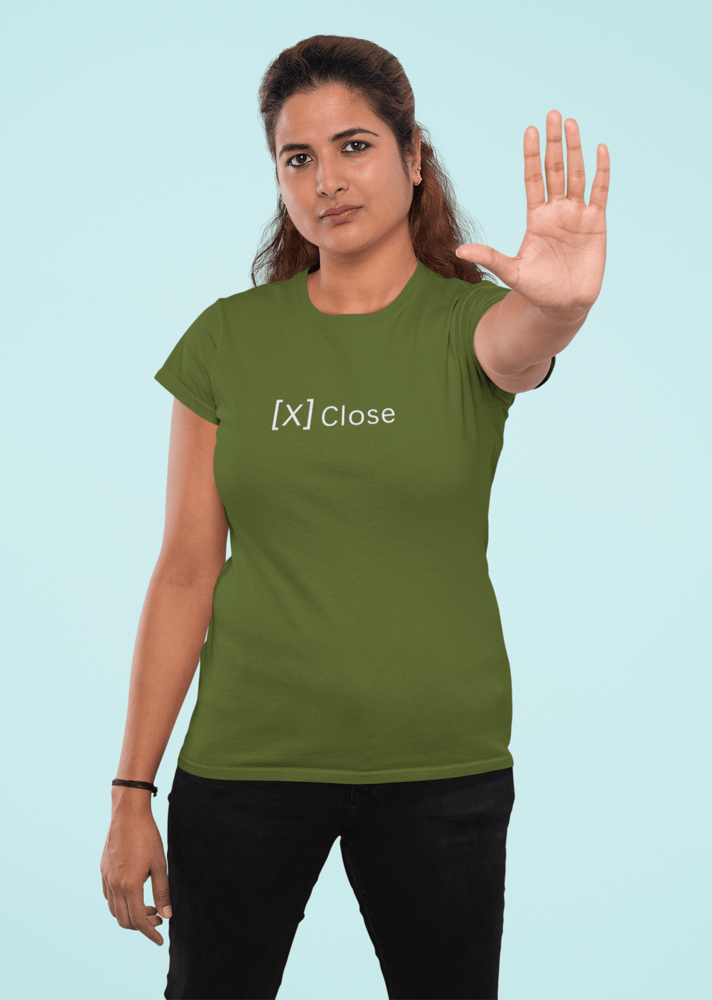 The [X] Close Anti - Social Graphic Tee - Funny Introvert Shirt - Guilty Kick Apparel