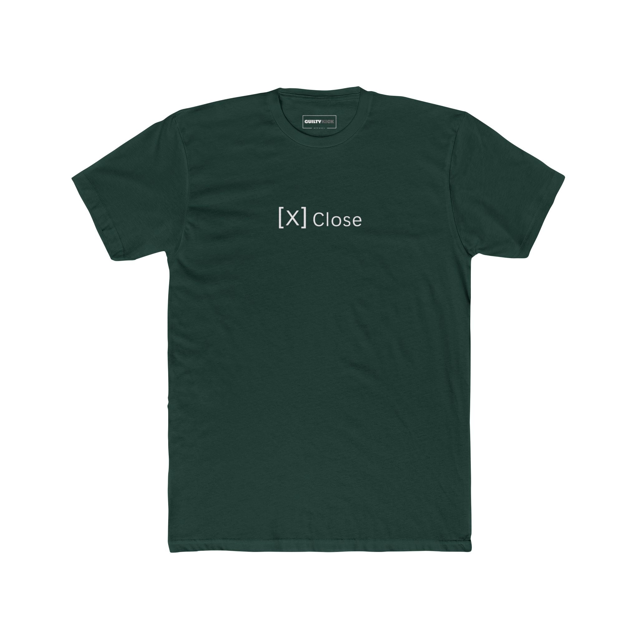 The [X] Close Anti - Social Graphic Tee - Funny Introvert Shirt - Guilty Kick Apparel