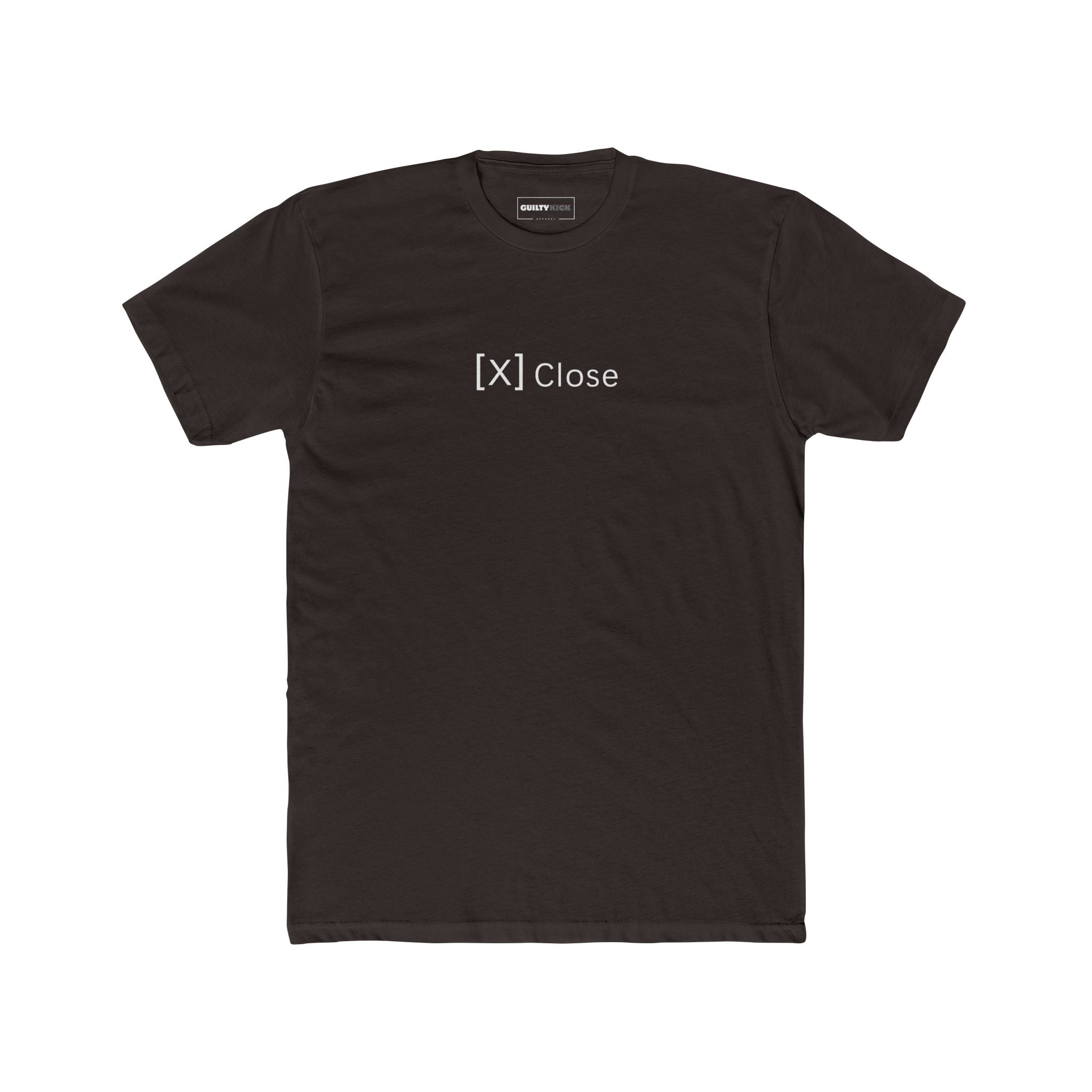 The [X] Close Anti - Social Graphic Tee - Funny Introvert Shirt - Guilty Kick Apparel
