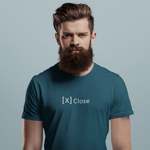 The [X] Close Anti - Social Graphic Tee - Funny Introvert Shirt - Guilty Kick Apparel