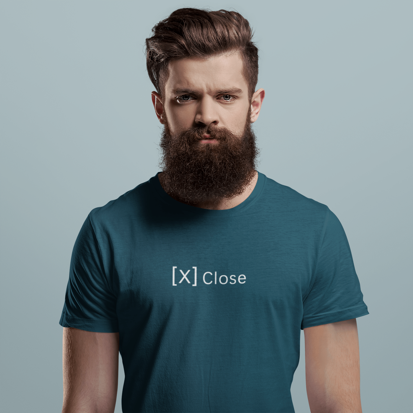 The [X] Close Anti - Social Graphic Tee - Funny Introvert Shirt - Guilty Kick Apparel