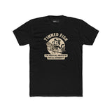 Tinned Fish Sailor Cat Retro T-Shirt Official Snack of Social Burnout Vintage 1930s Cartoon Tee - Guilty Kick Apparel