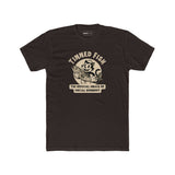 Tinned Fish Sailor Cat Retro T-Shirt Official Snack of Social Burnout Vintage 1930s Cartoon Tee - Guilty Kick Apparel