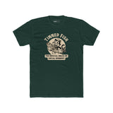 Tinned Fish Sailor Cat Retro T-Shirt Official Snack of Social Burnout Vintage 1930s Cartoon Tee - Guilty Kick Apparel