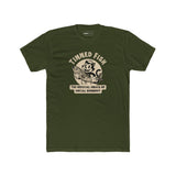 Tinned Fish Sailor Cat Retro T-Shirt Official Snack of Social Burnout Vintage 1930s Cartoon Tee - Guilty Kick Apparel