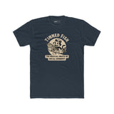 Tinned Fish Sailor Cat Retro T-Shirt Official Snack of Social Burnout Vintage 1930s Cartoon Tee - Guilty Kick Apparel