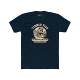 Tinned Fish Sailor Cat Retro T-Shirt Official Snack of Social Burnout Vintage 1930s Cartoon Tee - Guilty Kick Apparel