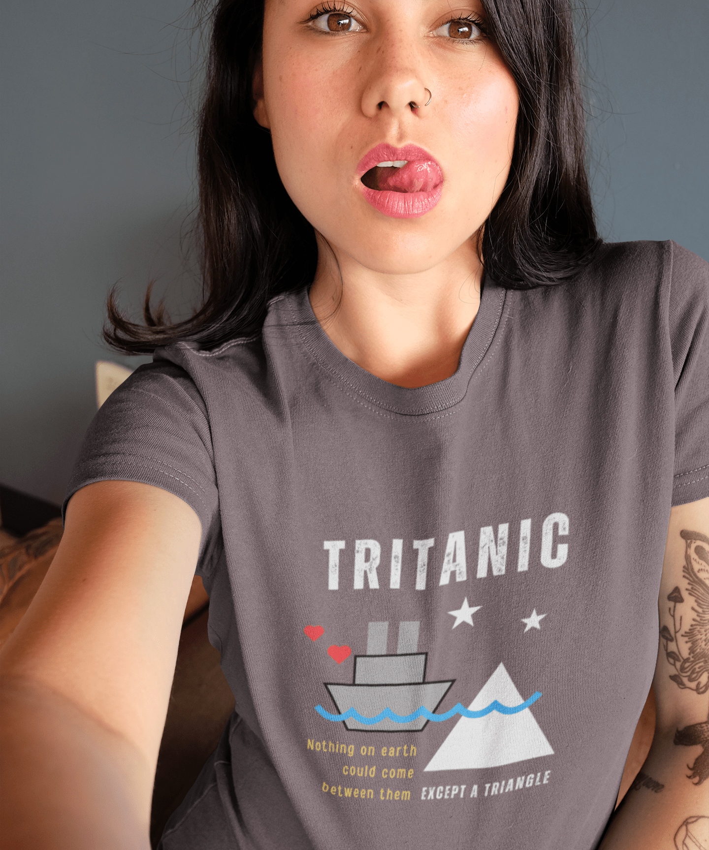 Titanic Minimalist Parody Tee - Guilty Kick Apparel