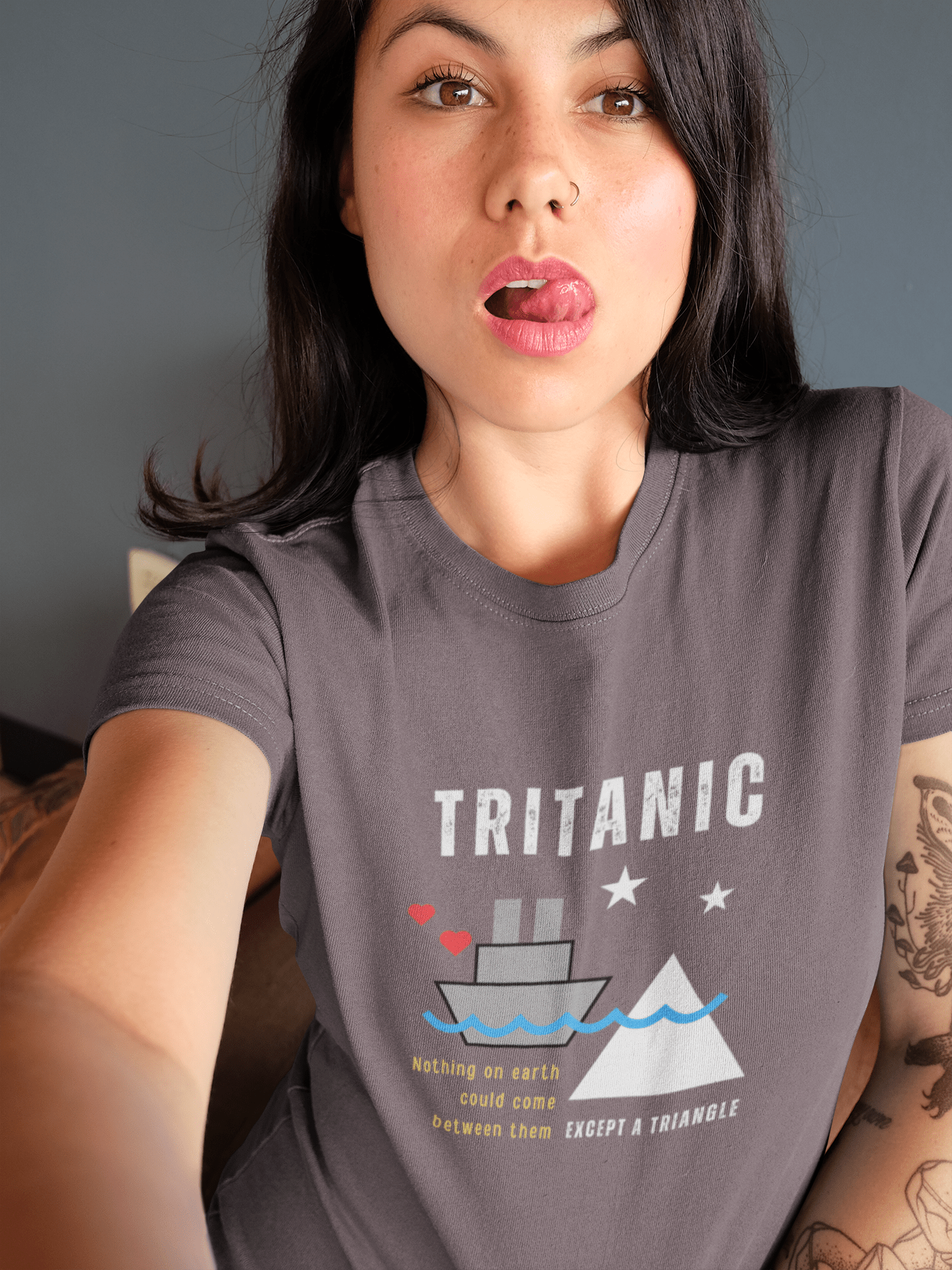 Titanic Minimalist Parody Tee - Guilty Kick Apparel