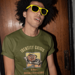 Tomato Identity Crisis T-Shirt, Socially a Vegetable Mentally Exhausted Funny Fruit Parody - Guilty Kick Apparel