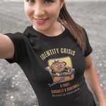 Tomato Identity Crisis T-Shirt, Socially a Vegetable Mentally Exhausted Funny Fruit Parody - Guilty Kick Apparel