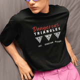 Triangle Minimalist Movie Parody Tee of Dangerous Liaisons - Guilty Kick Apparel