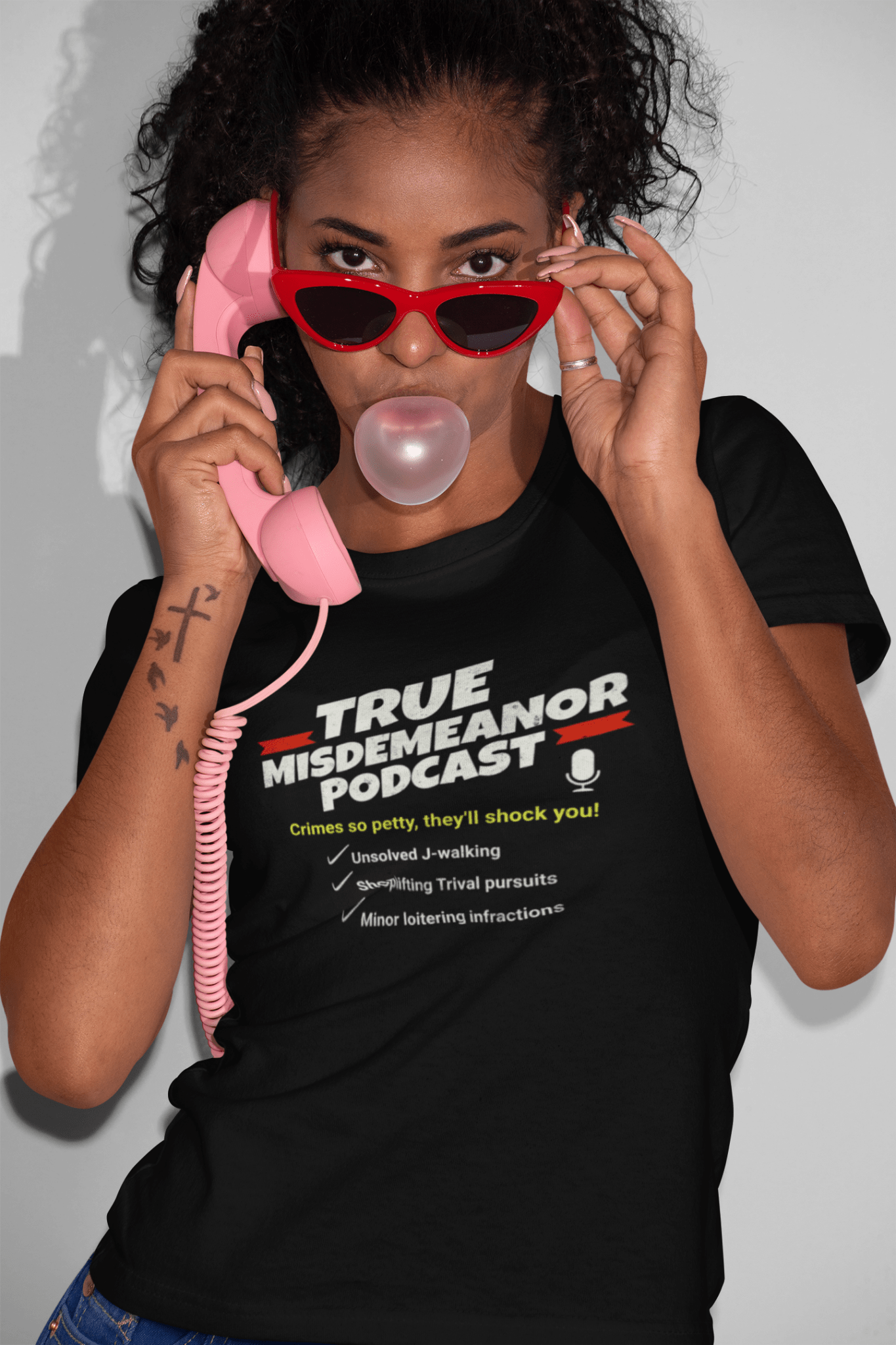 True Misdemeanor Podcast Parody Shirt - Guilty Kick Apparel