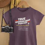 True Misdemeanor Podcast Parody Shirt - Guilty Kick Apparel