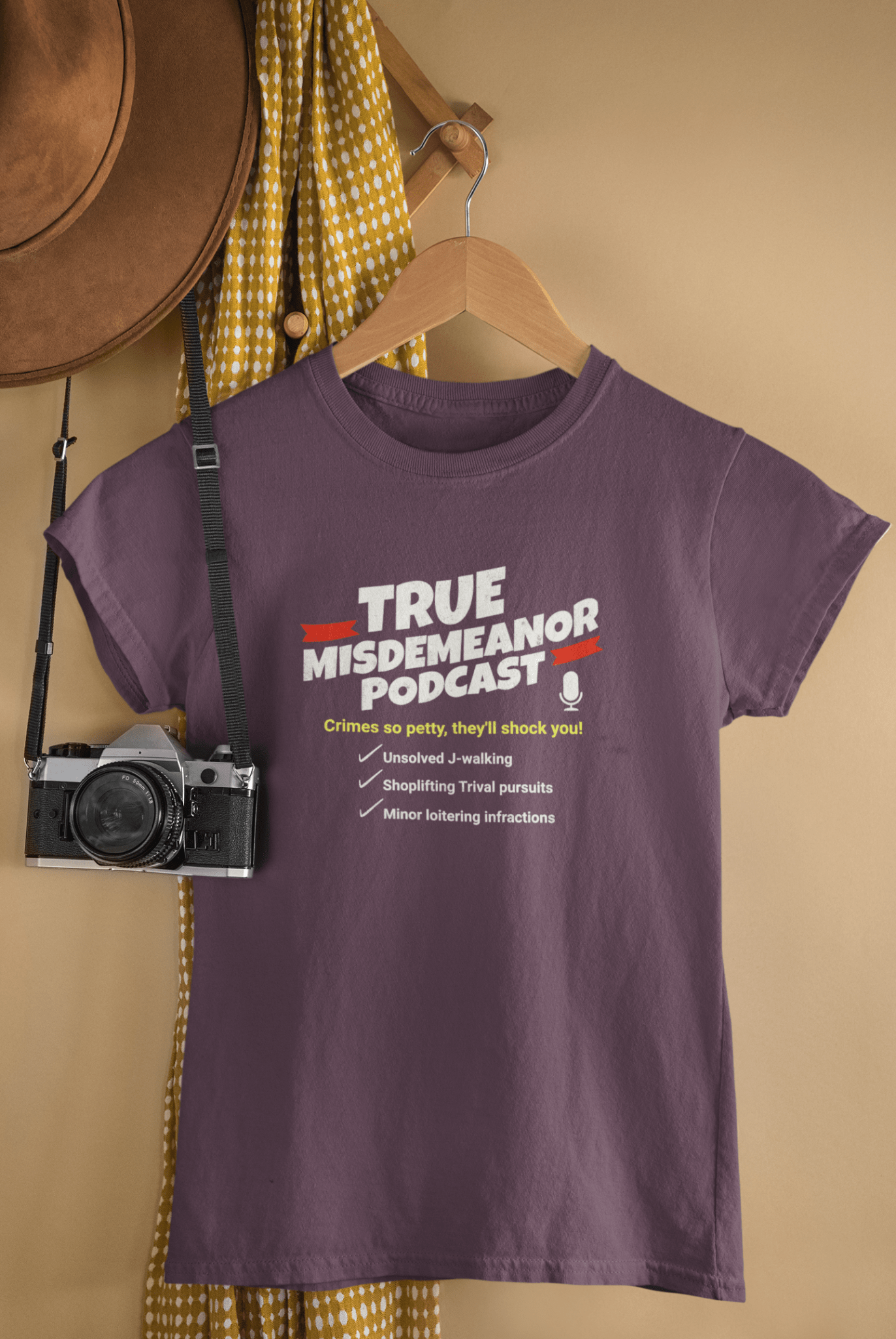 True Misdemeanor Podcast Parody Shirt - Guilty Kick Apparel