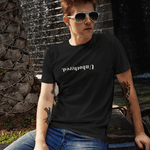 Unbothered. Upside Down Sarcastic Minimalist Graphic T-Shirt - Guilty Kick Apparel