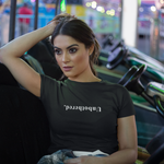 Unbothered. Upside Down Sarcastic Minimalist Graphic T-Shirt - Guilty Kick Apparel