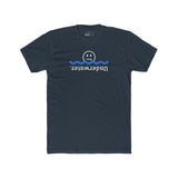 Underwater Inverted Text Graphic Tee Absurdist Introvert Zipper Smile T-Shirt - Guilty Kick Apparel