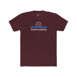 Underwater Inverted Text Graphic Tee Absurdist Introvert Zipper Smile T-Shirt - Guilty Kick Apparel