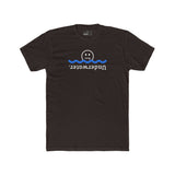 Underwater Inverted Text Graphic Tee Absurdist Introvert Zipper Smile T-Shirt - Guilty Kick Apparel