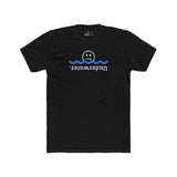 Underwater Inverted Text Graphic Tee Absurdist Introvert Zipper Smile T-Shirt - Guilty Kick Apparel
