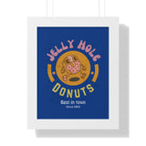 Vertical Poster, Jelly Hole Donuts Kitchen Wall Art - Guilty Kick Apparel
