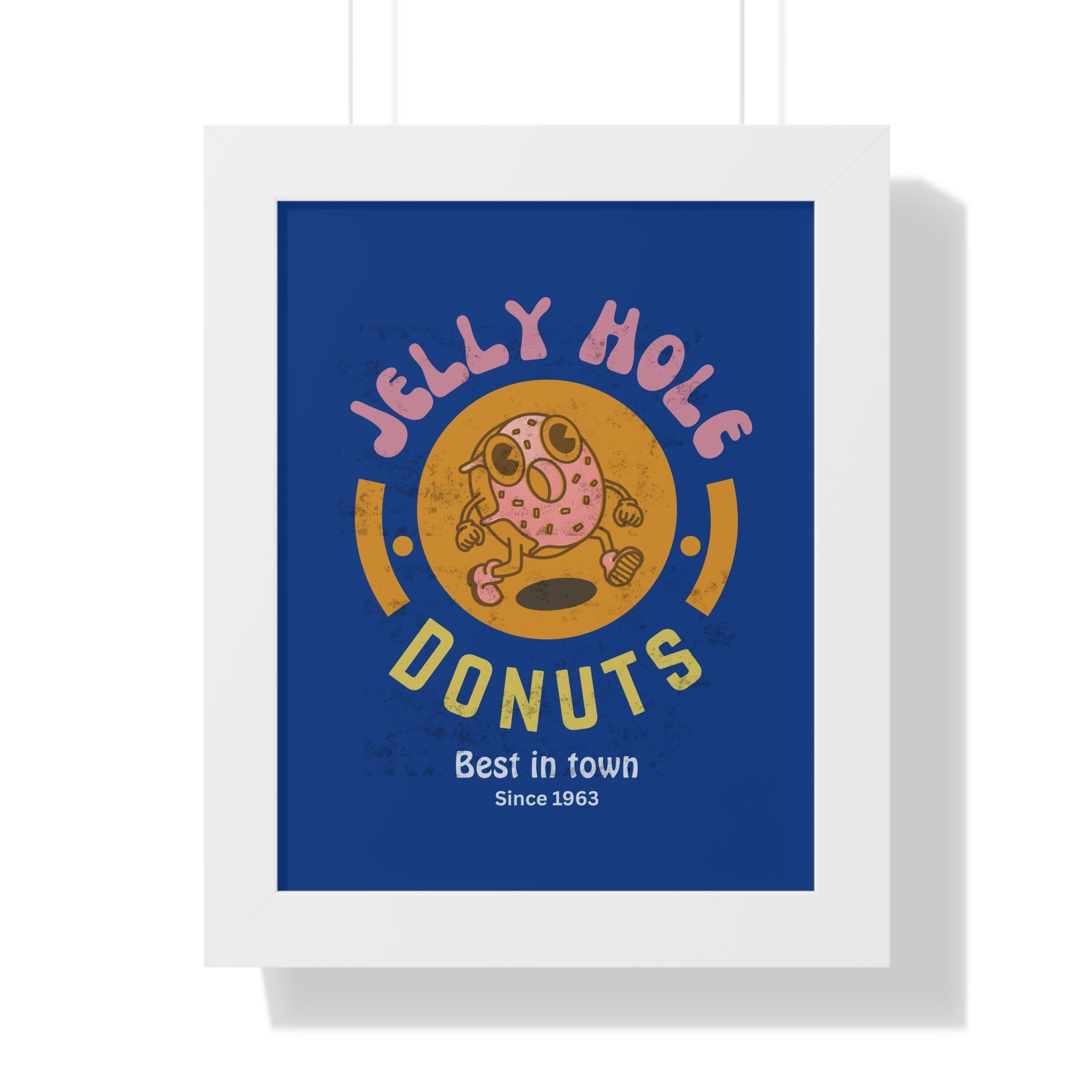 Vertical Poster, Jelly Hole Donuts Kitchen Wall Art - Guilty Kick Apparel