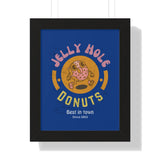 Vertical Poster, Jelly Hole Donuts Kitchen Wall Art - Guilty Kick Apparel