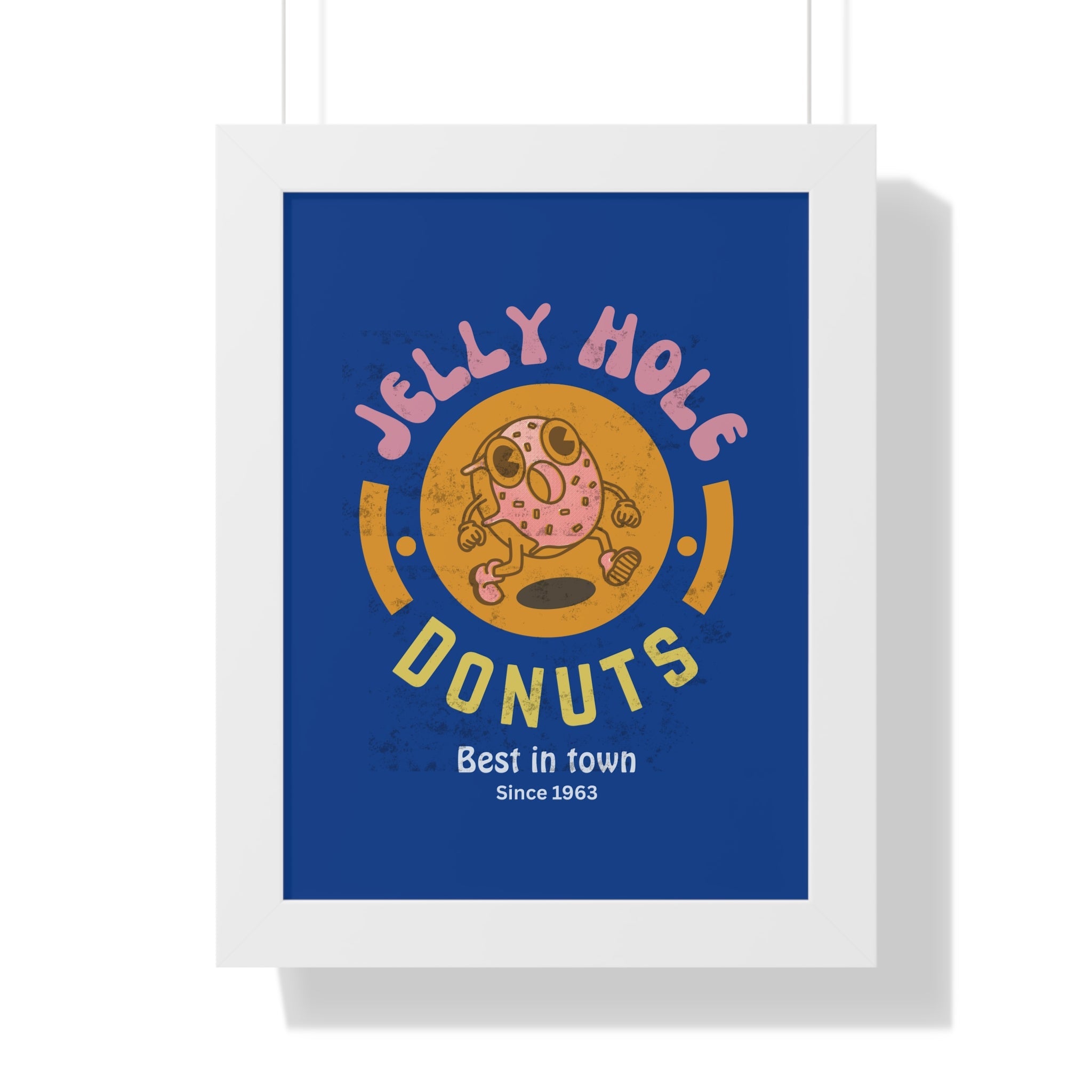 Vertical Poster, Jelly Hole Donuts Kitchen Wall Art - Guilty Kick Apparel