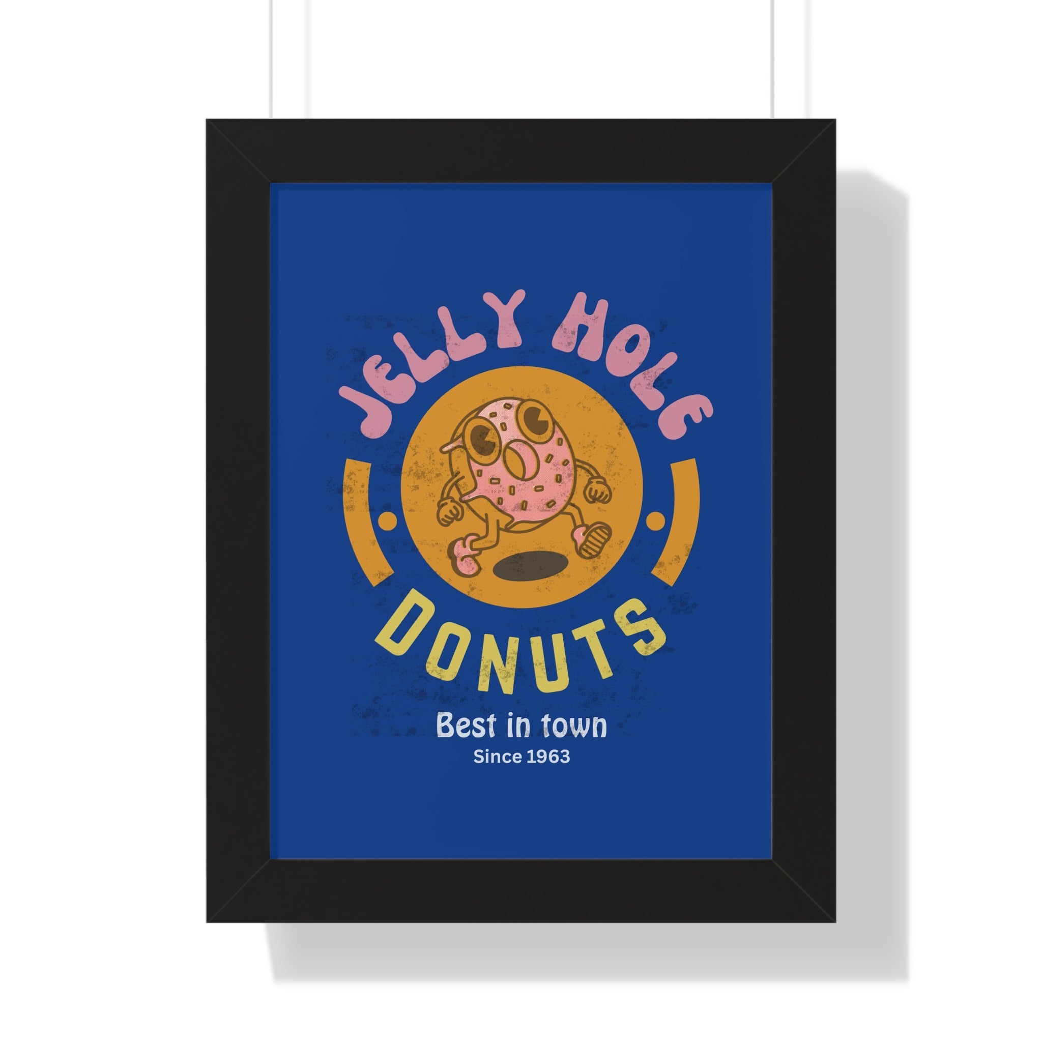 Vertical Poster, Jelly Hole Donuts Kitchen Wall Art - Guilty Kick Apparel