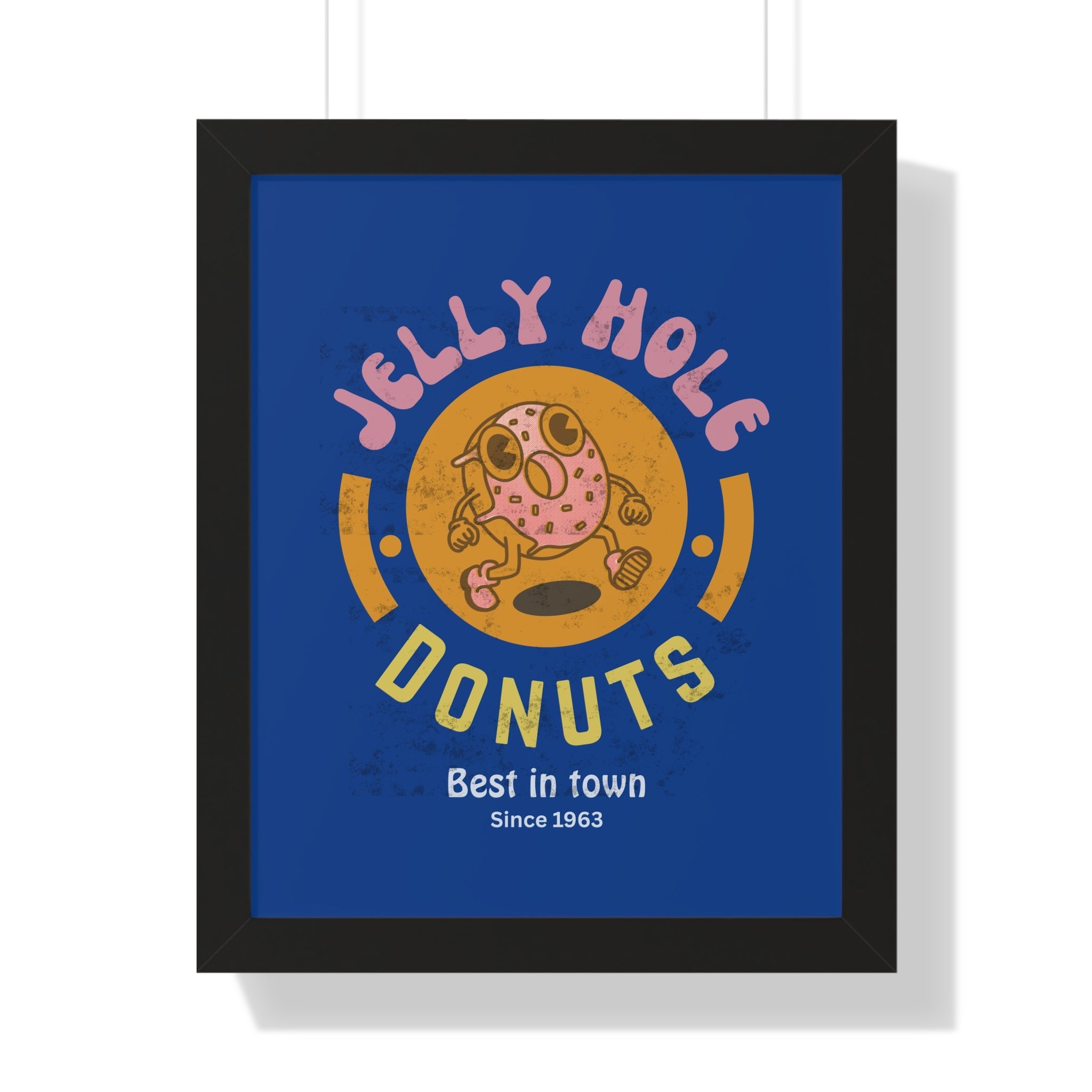 Vertical Poster, Jelly Hole Donuts Kitchen Wall Art - Guilty Kick Apparel