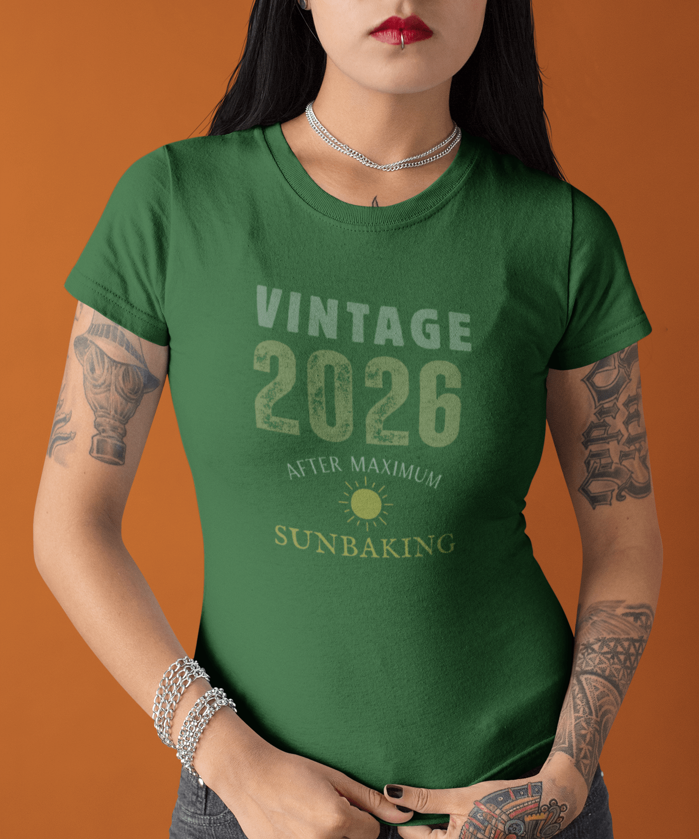 Vintage 2026 Retro Sunbaked T-Shirt Faded Distressed Aesthetic Tee - Guilty Kick Apparel