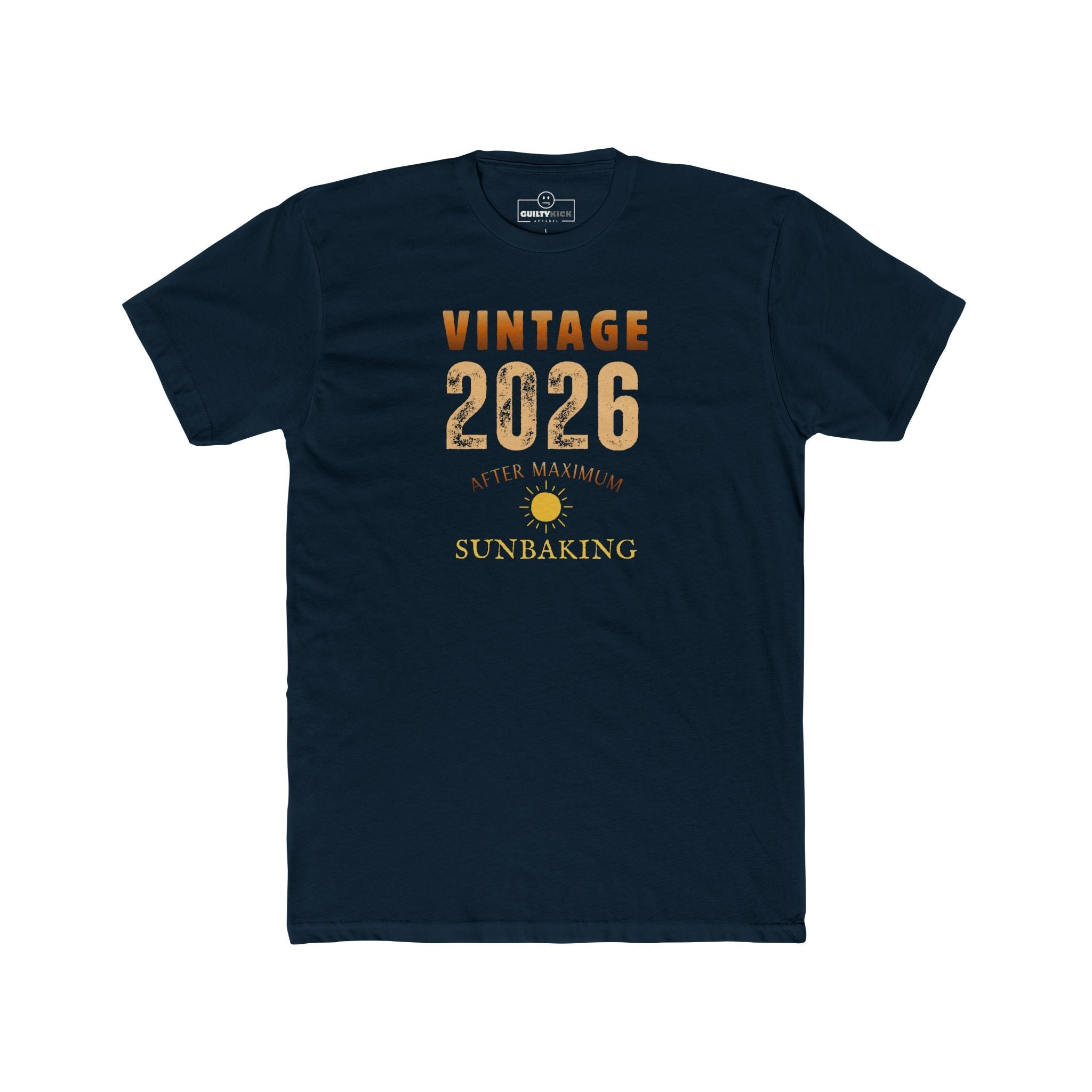 Vintage 2026 Retro Sunbaked T-Shirt Faded Distressed Aesthetic Tee - Guilty Kick Apparel