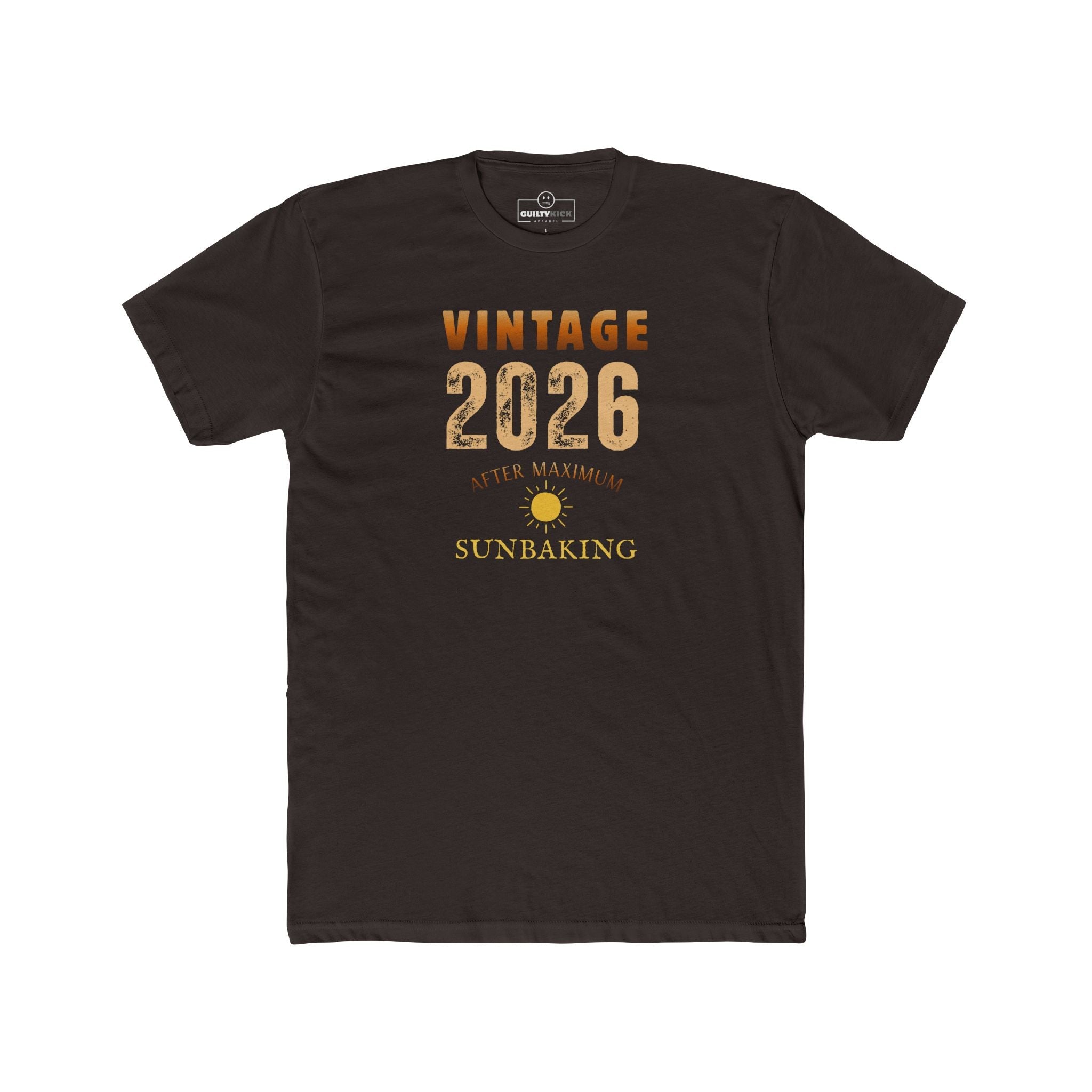 Vintage 2026 Retro Sunbaked T-Shirt Faded Distressed Aesthetic Tee - Guilty Kick Apparel