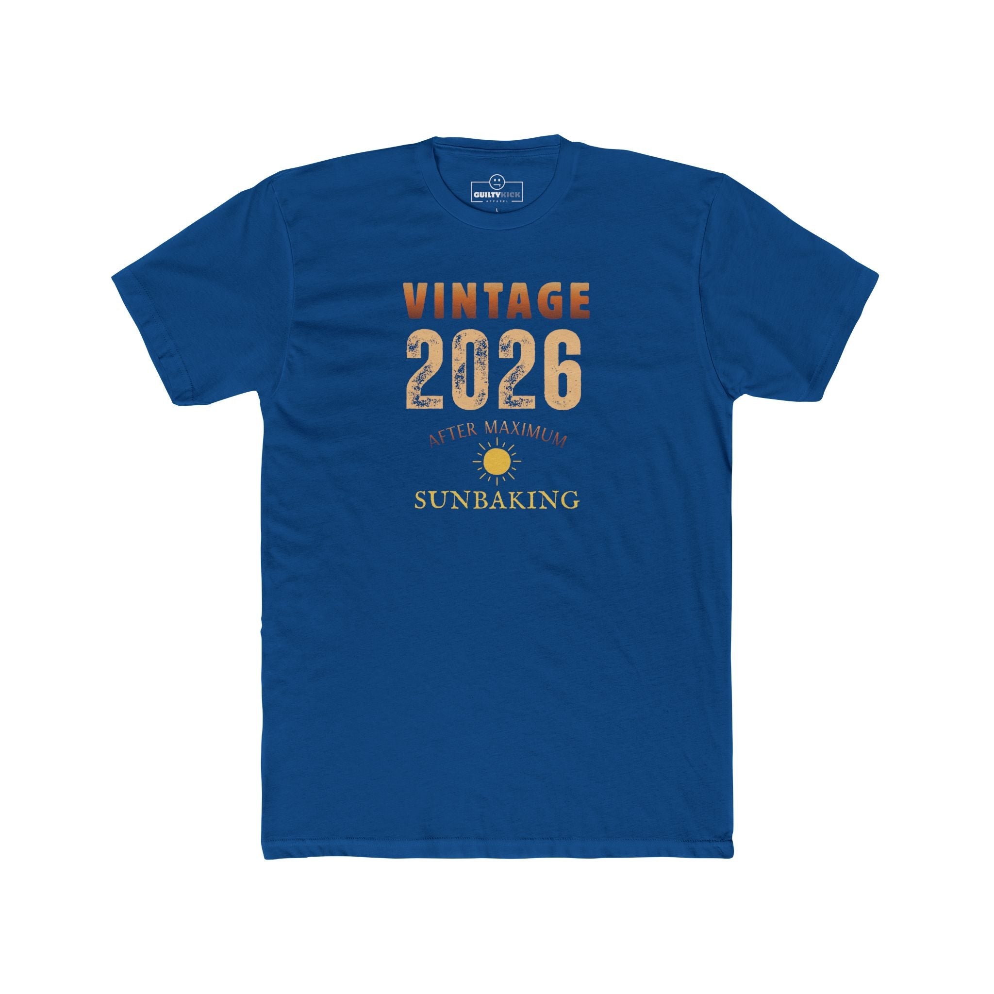 Vintage 2026 Retro Sunbaked T-Shirt Faded Distressed Aesthetic Tee - Guilty Kick Apparel