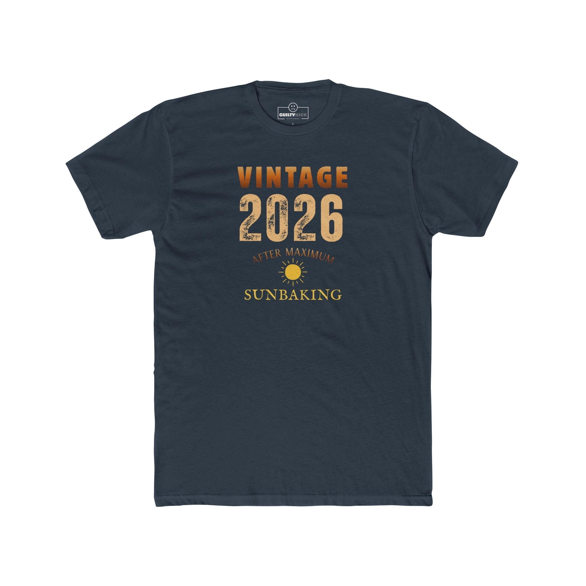 Vintage 2026 Retro Sunbaked T-Shirt Faded Distressed Aesthetic Tee - Guilty Kick Apparel