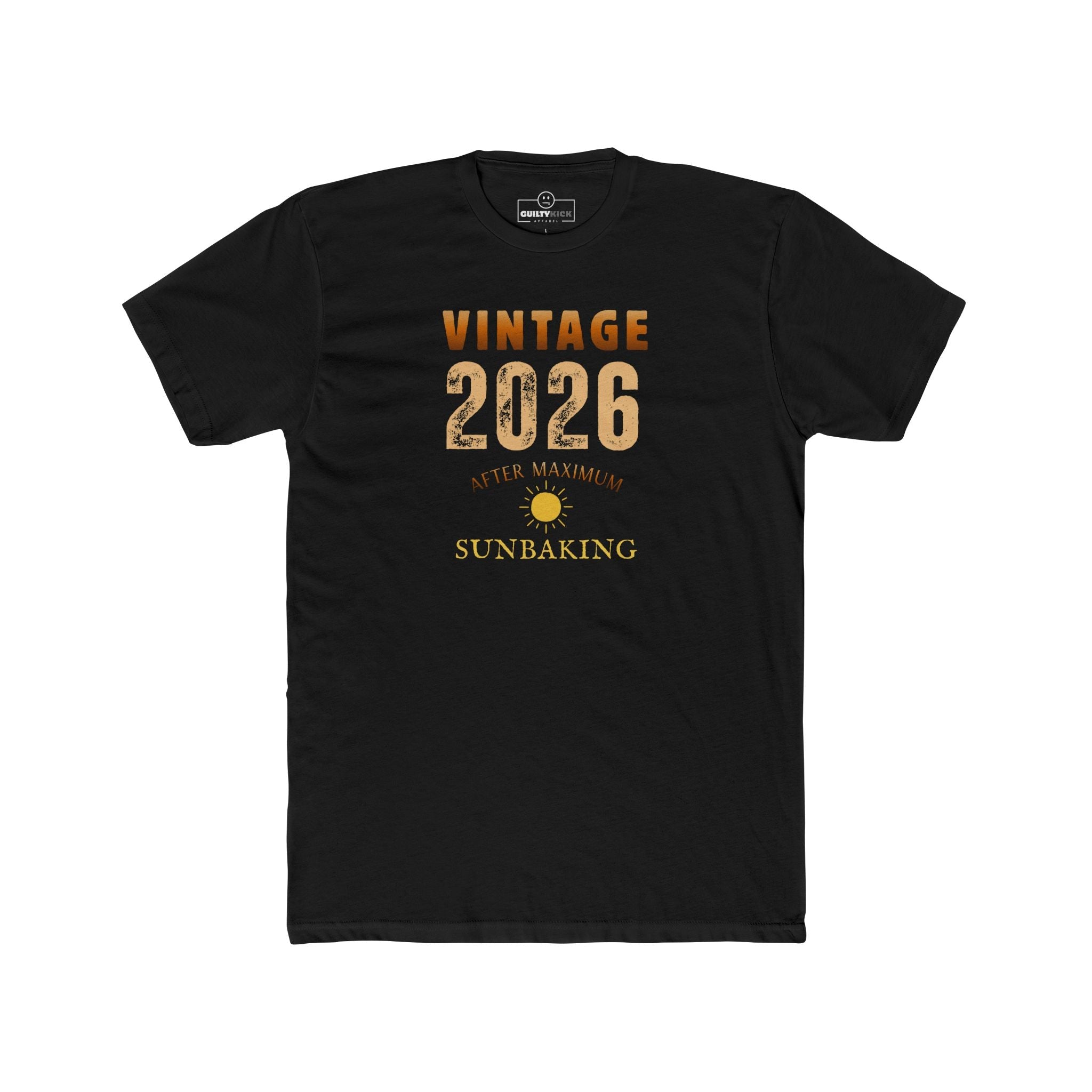 Vintage 2026 Retro Sunbaked T-Shirt Faded Distressed Aesthetic Tee - Guilty Kick Apparel
