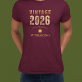 Vintage 2026 Retro Sunbaked T-Shirt Faded Distressed Aesthetic Tee - Guilty Kick Apparel