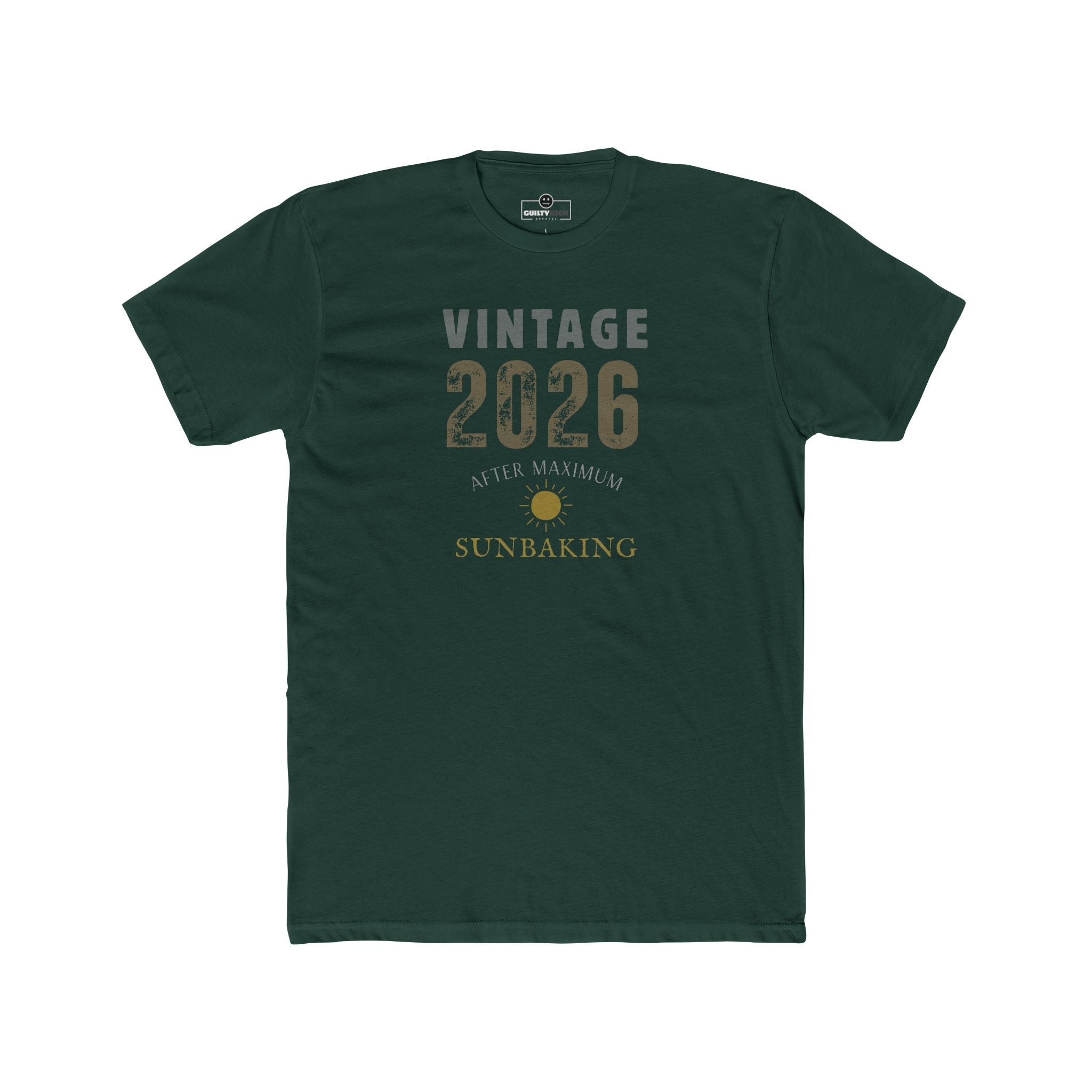 Vintage 2026 Retro Sunbaked T-Shirt Faded Distressed Aesthetic Tee - Guilty Kick Apparel