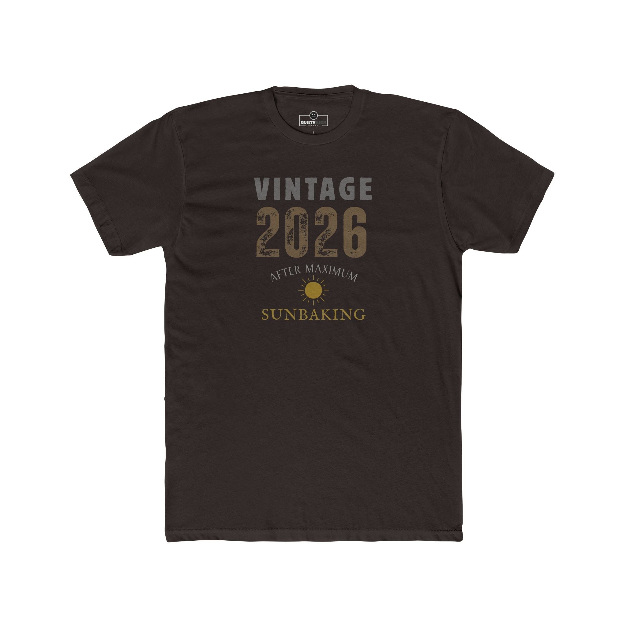 Vintage 2026 Retro Sunbaked T-Shirt Faded Distressed Aesthetic Tee - Guilty Kick Apparel