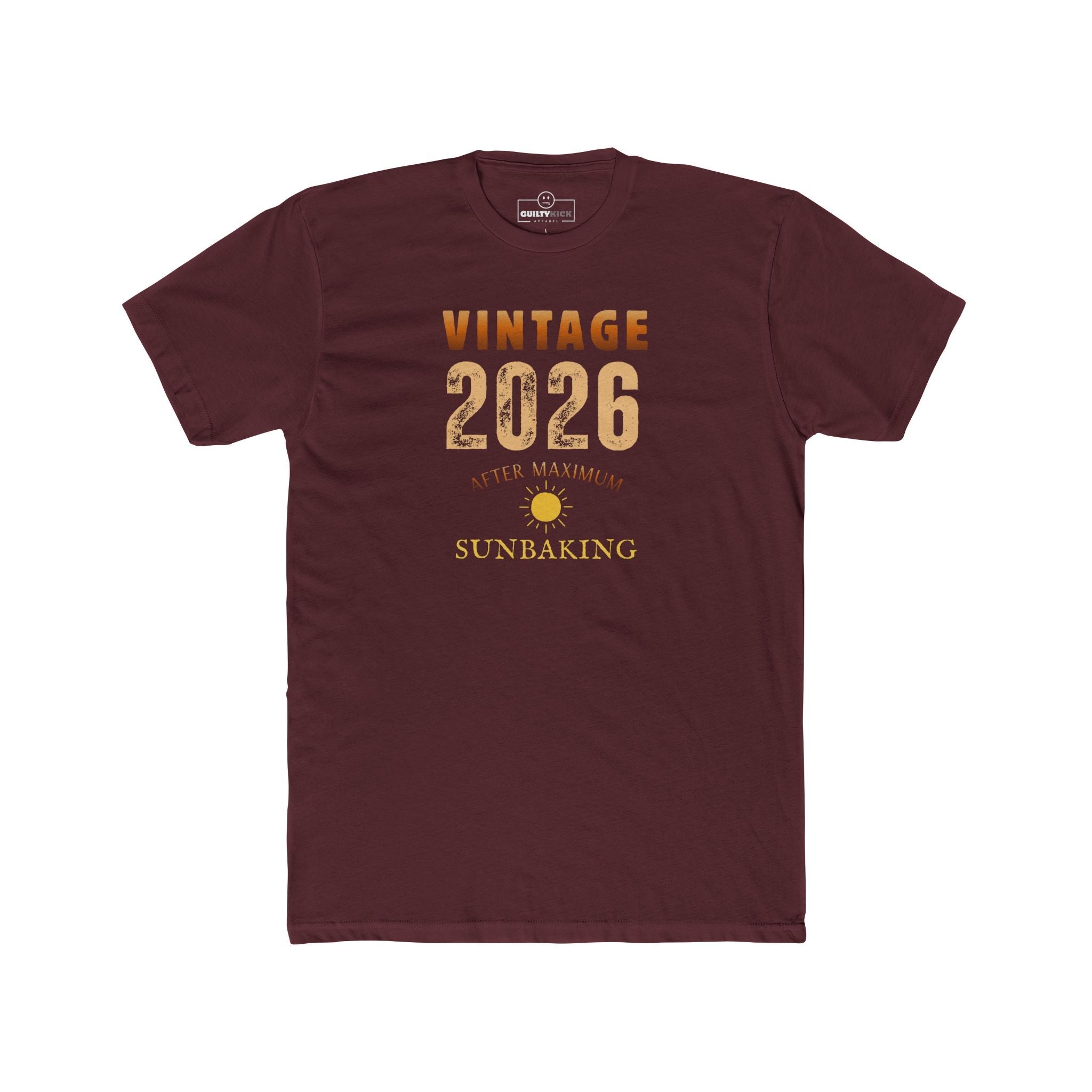 Vintage 2026 Retro Sunbaked T-Shirt Faded Distressed Aesthetic Tee - Guilty Kick Apparel